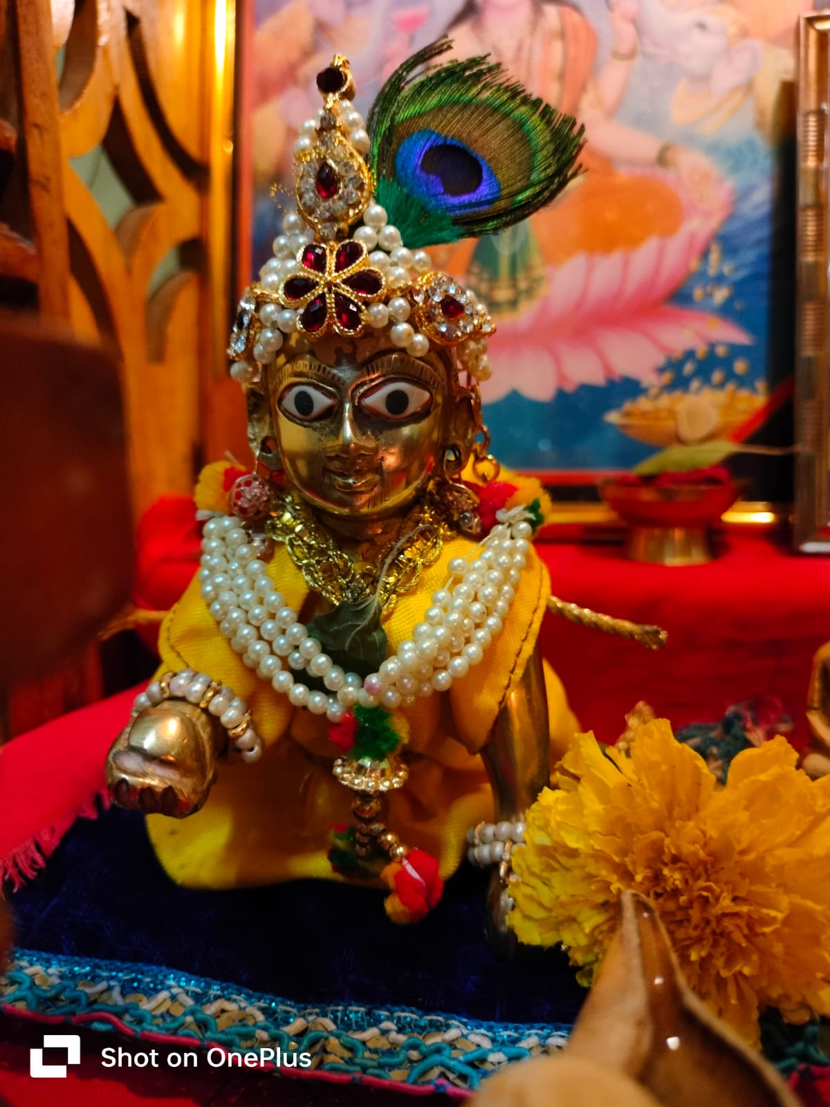 Krishna Idol Crown