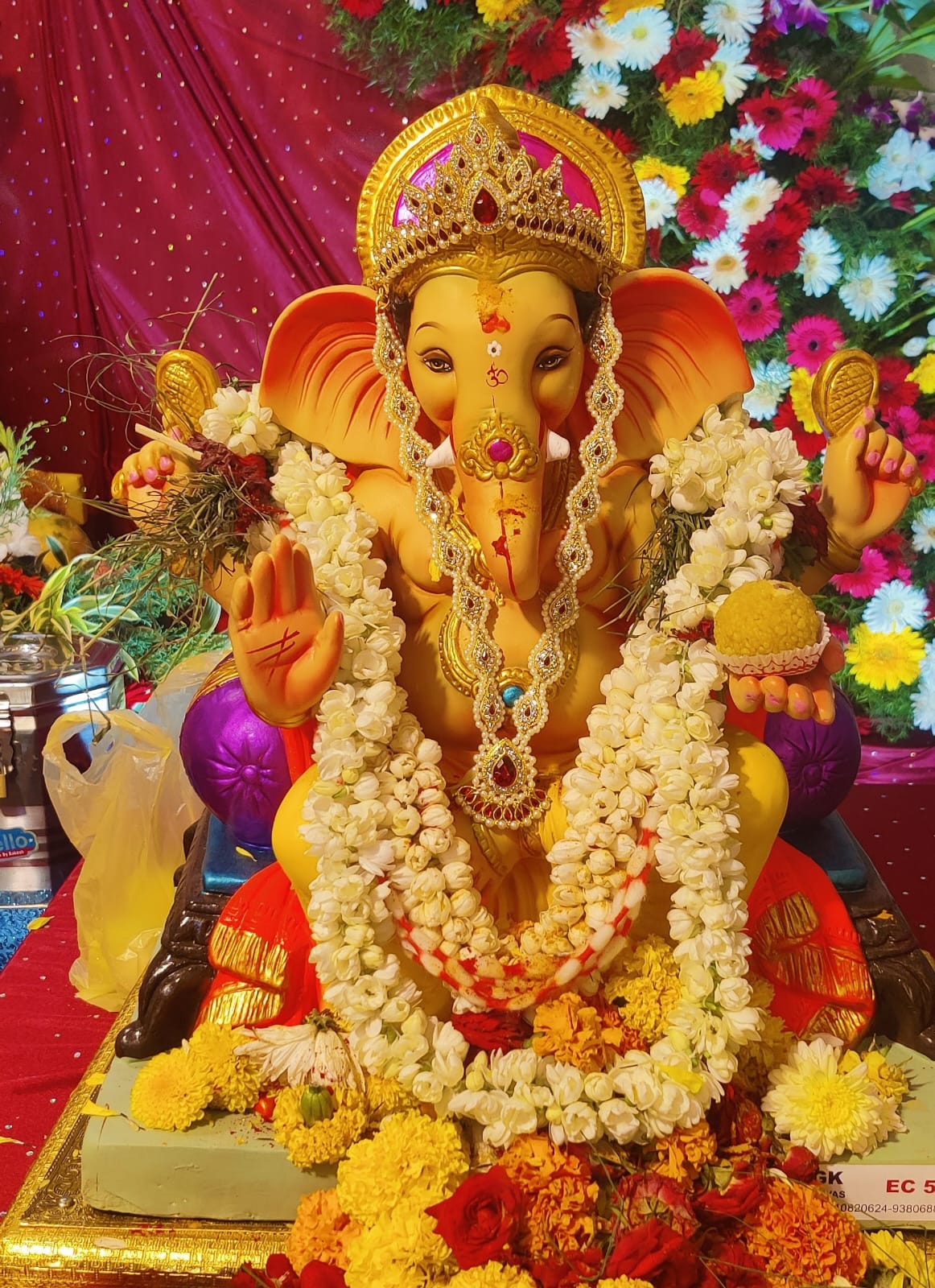 Mukut for Durga mata