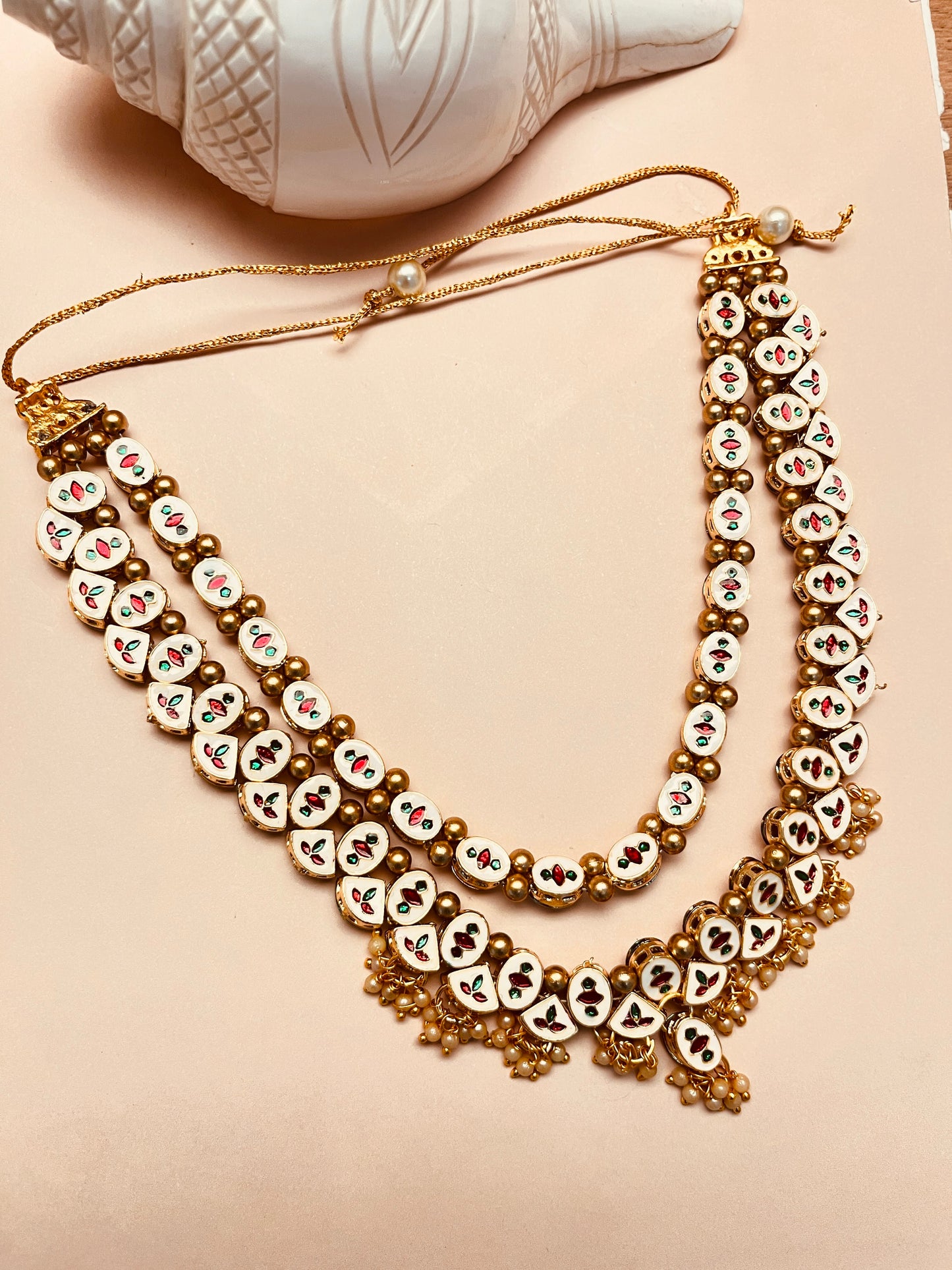 Kundan Necklace for Big Murti
