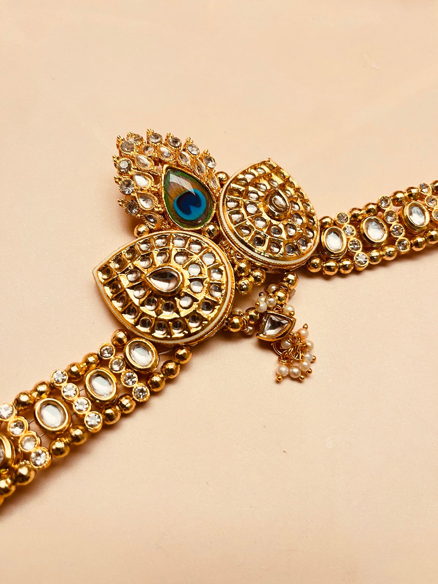 Kundan Set Big Diety Idols 2.5 ft