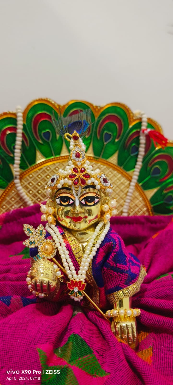 Krishna Idol Crown
