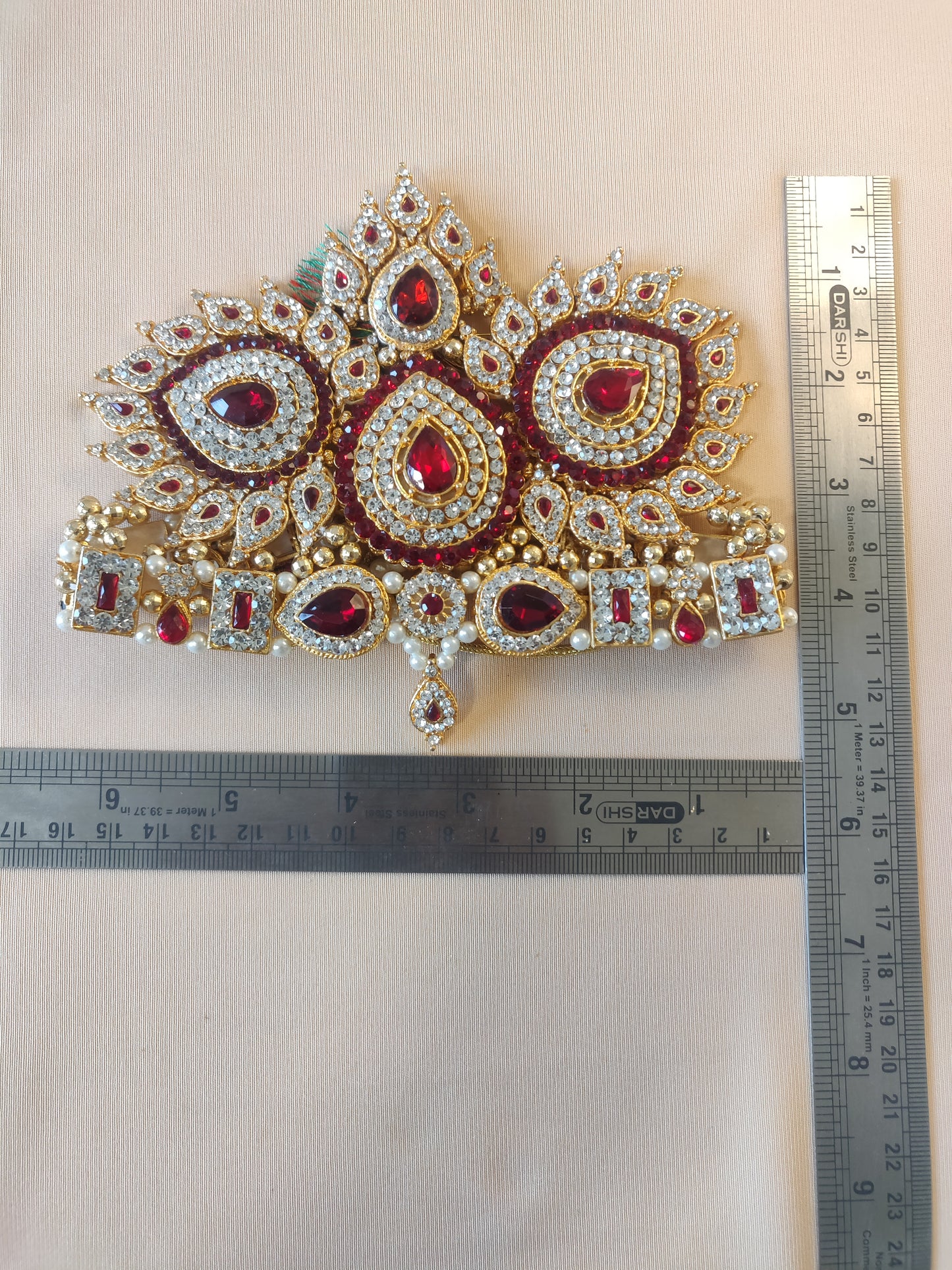 Big Mukut for tall murti