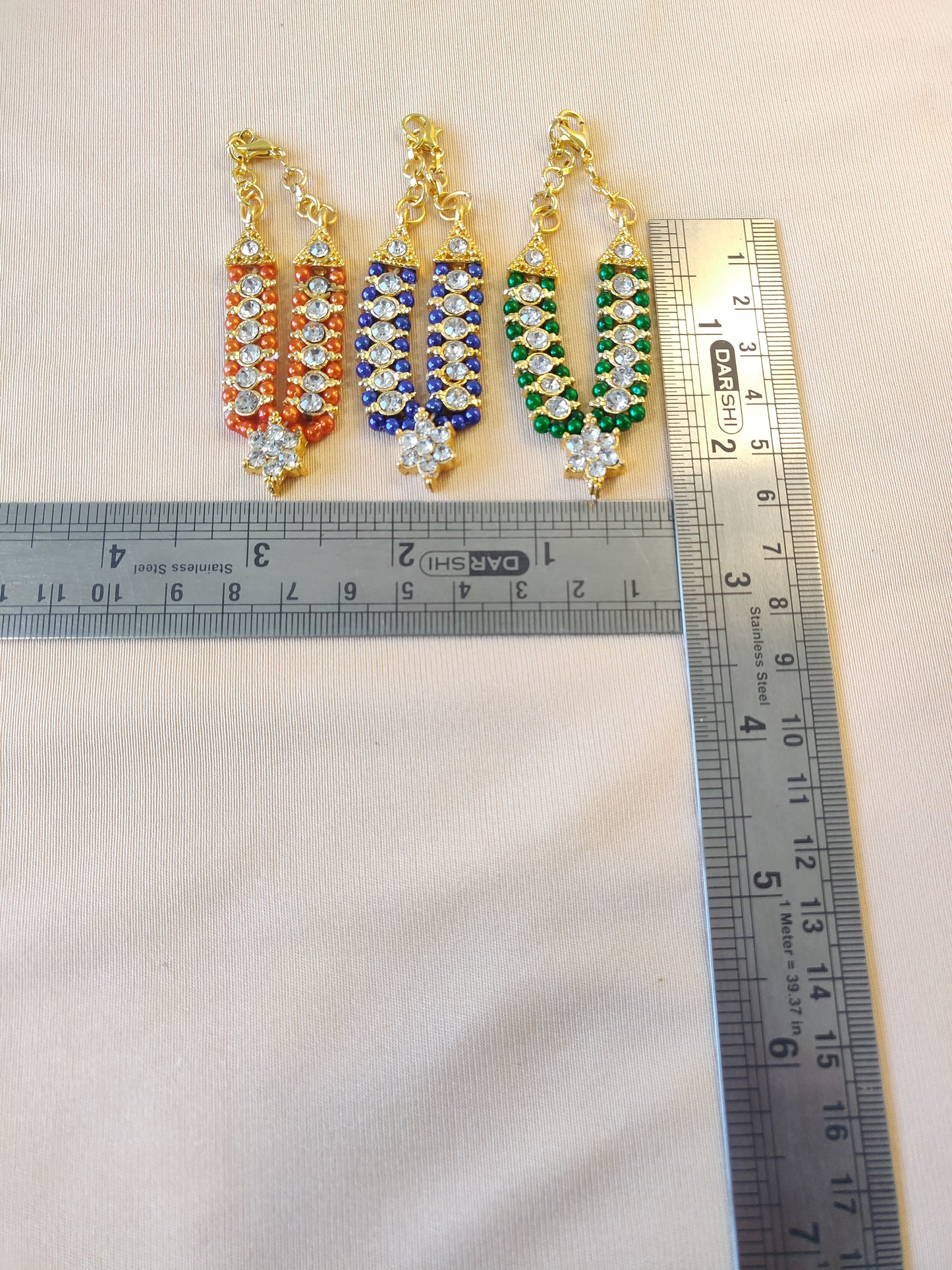 3 Necklace color Set