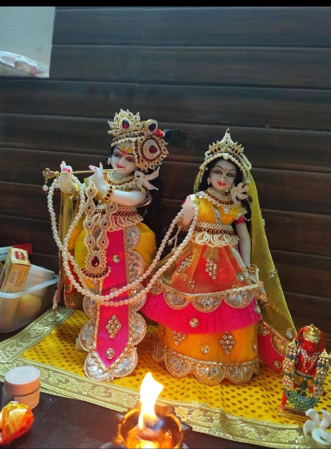 Krishna Idol Set