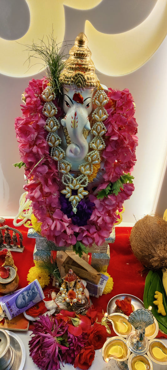 Pearl Necklace for Big Murti
